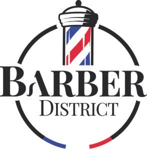Logo Barber District, entreprise de Florian Rivat.